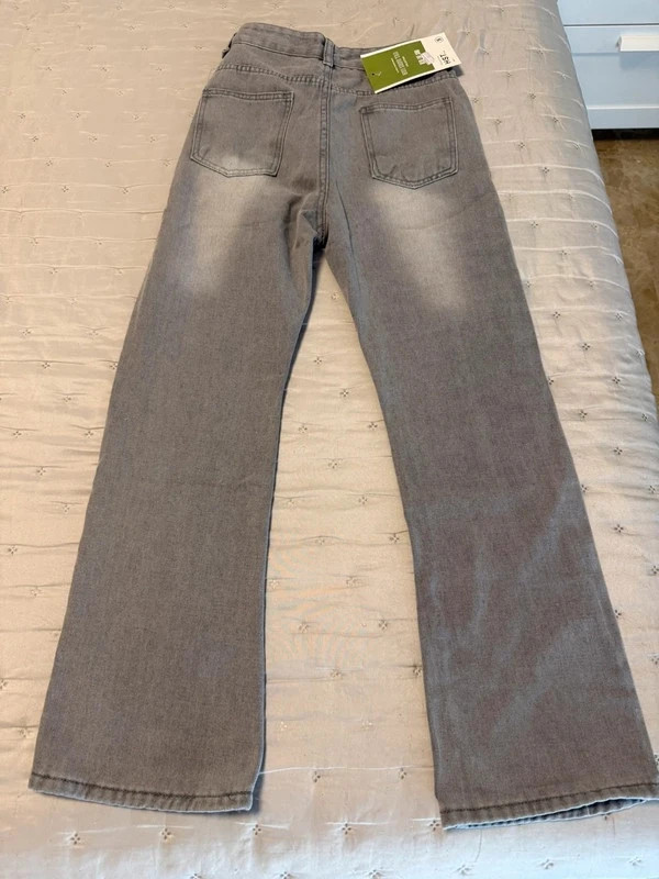 Jeans grises efecto desgastado talla S nuevos Vinted – sin marca – taille S / 36 / 8 2