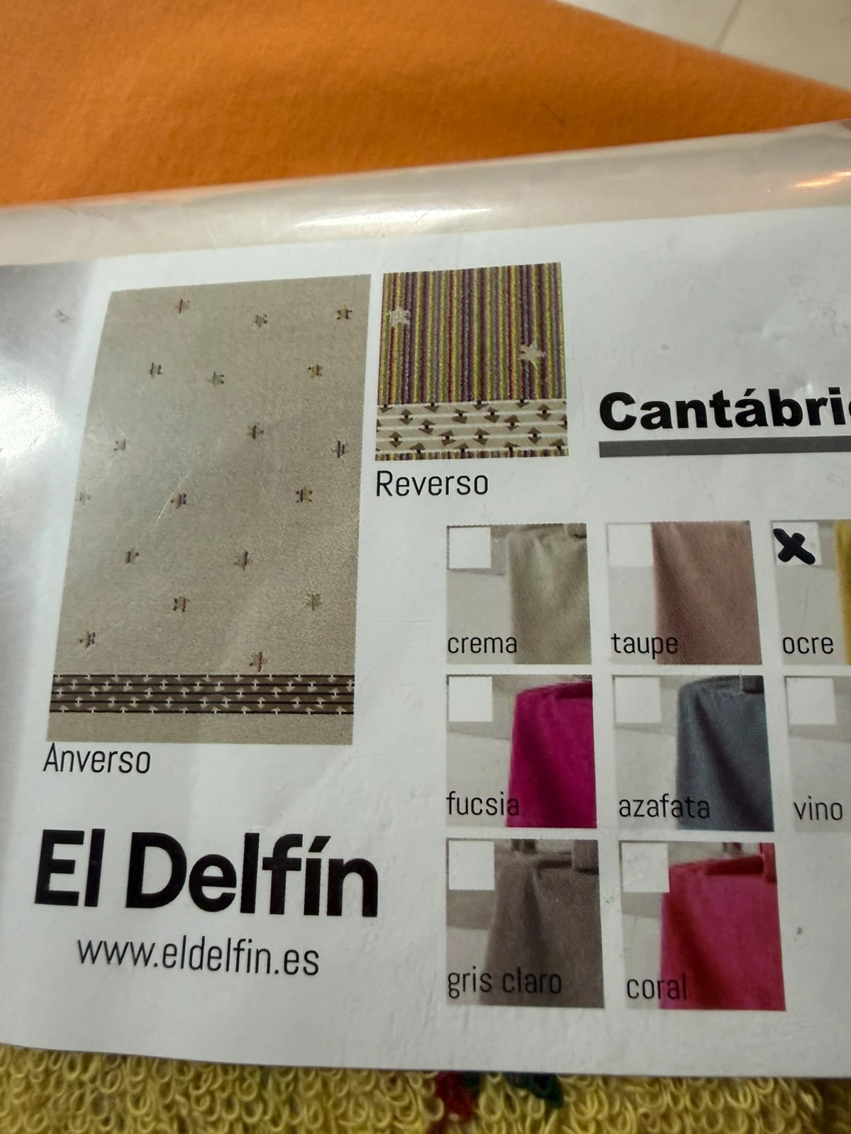 Juego de toallas, textil ecológico y español – El Delfin 3