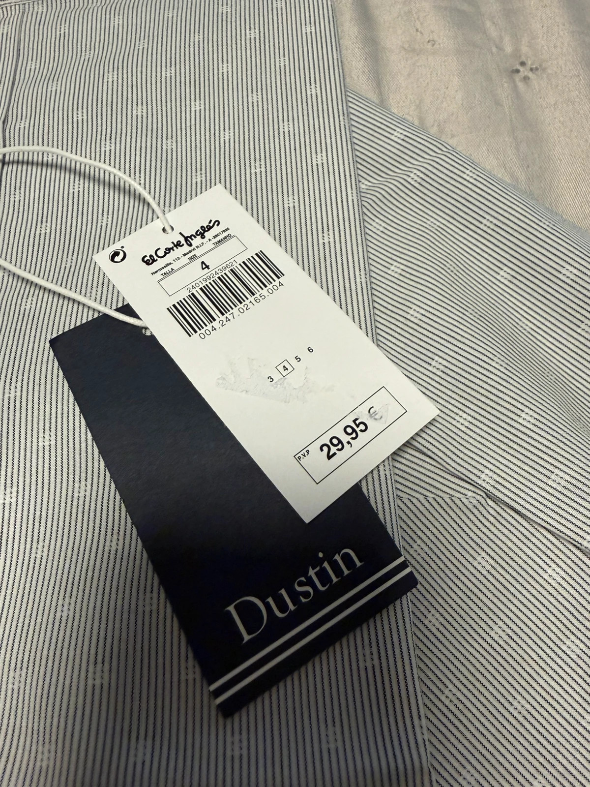 Camisa hombre – Dustin – taille L 5