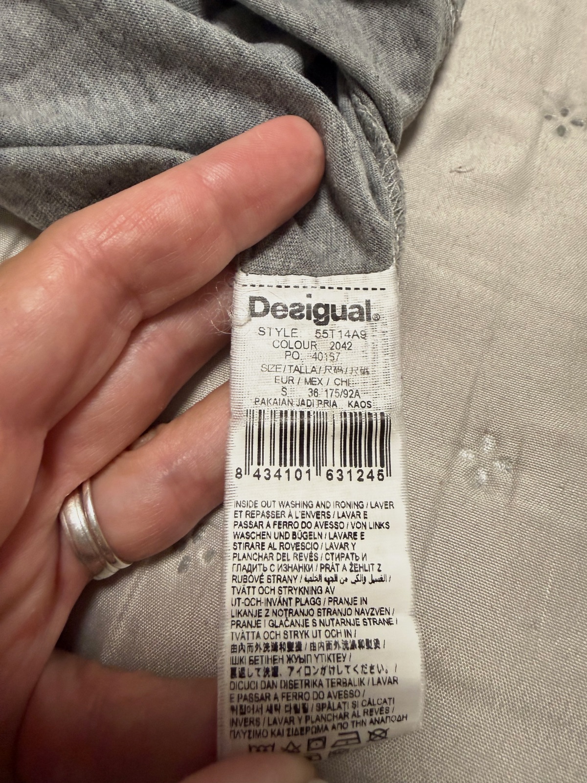 Camiseta desigual mujer talla S – Desigual – taille S 6