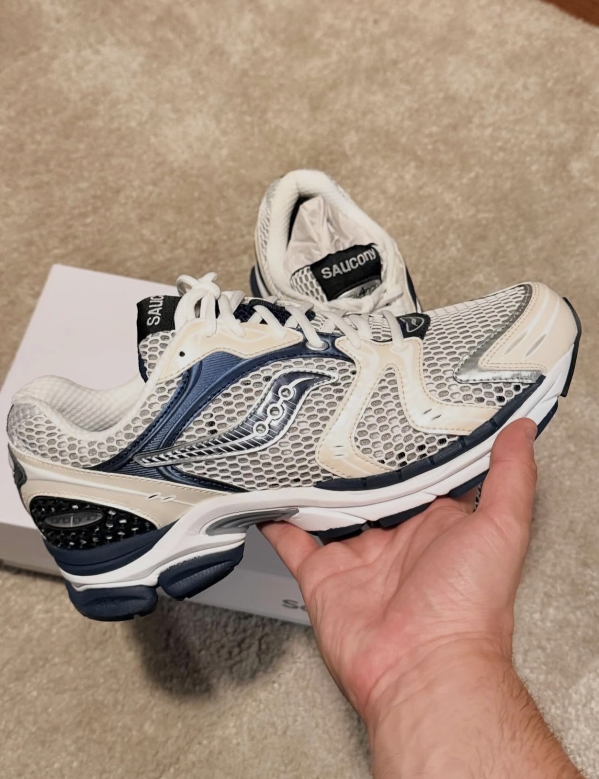 Saucony triumph 4 bleu blanc – Saucony – taille EU 44 3