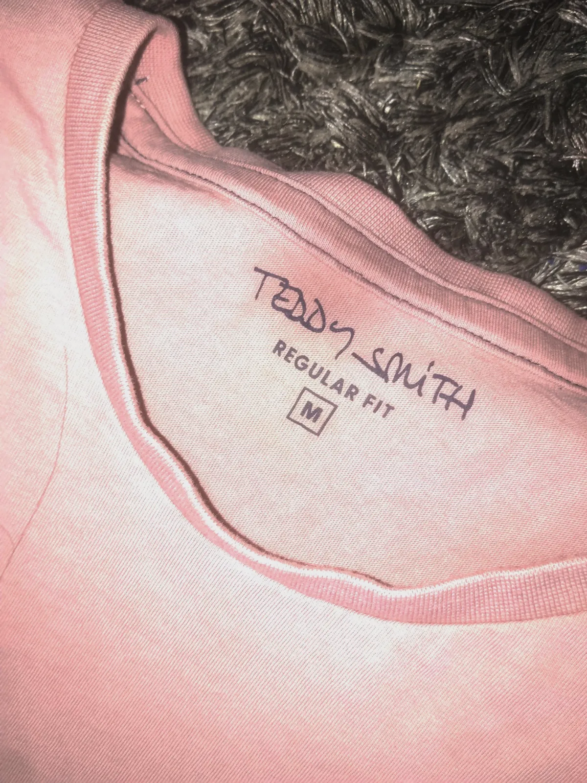 shirt Teddy Smith rose poudré – Taille M – Regular Fit – Teddy Smith – taille L 3