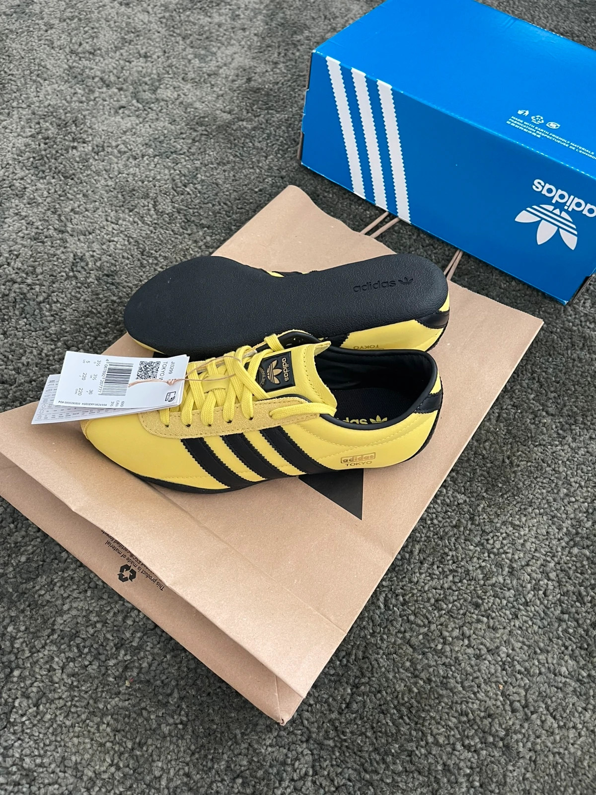 Adidas Tokyo W jaune/noir – neuves avec étiquette – T.36 – adidas – taille 36 3