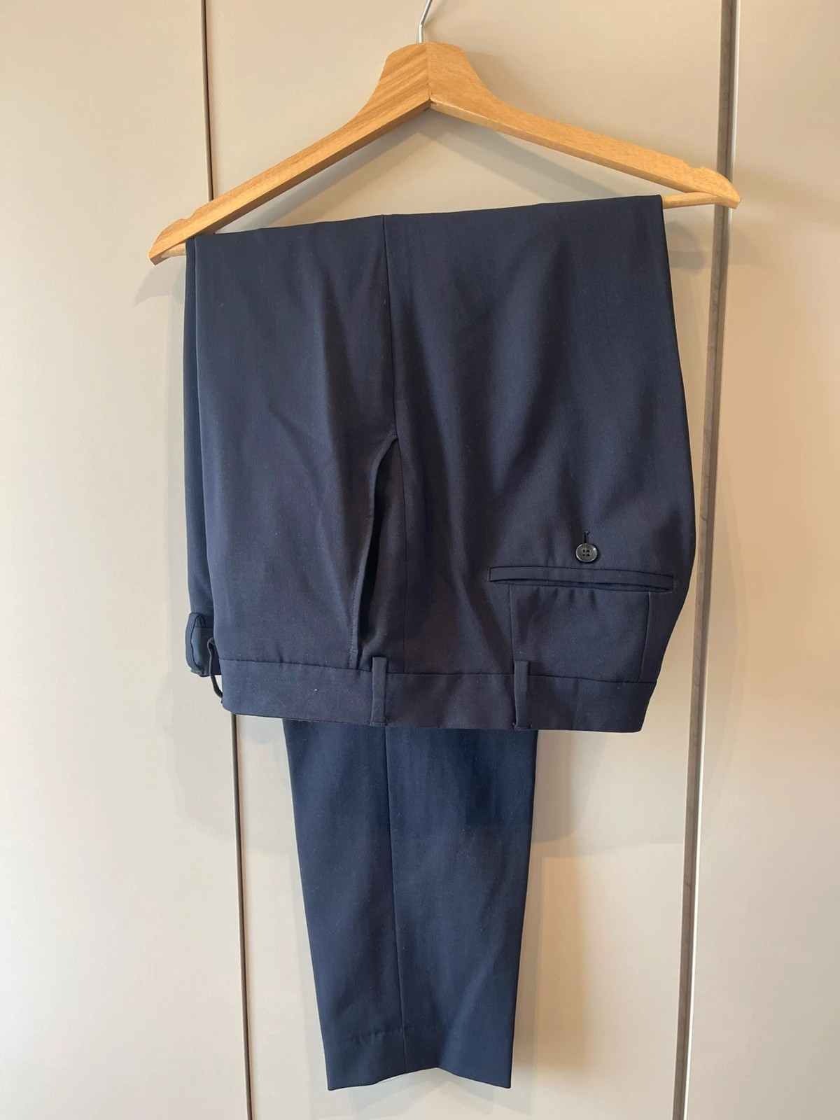 Costume 3 pièces Torre Uomo bleu marine – Taille 56R – torre uomo – taille 56 3