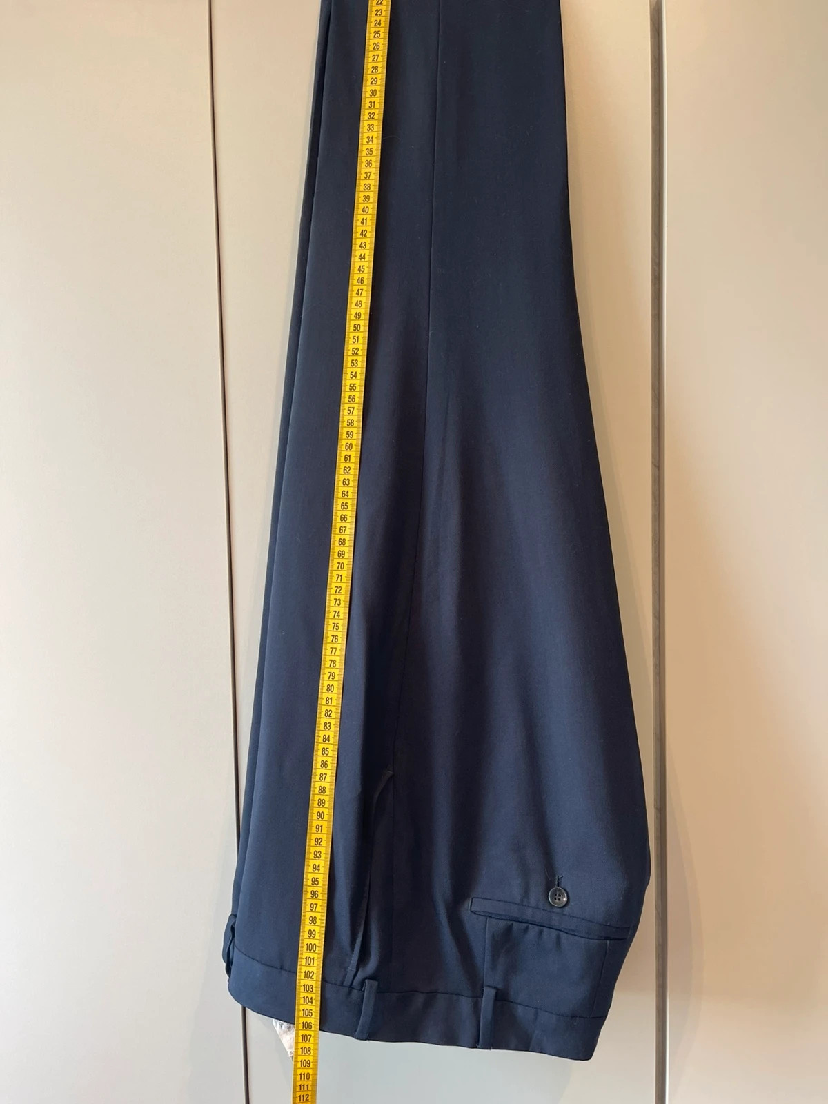 Costume 3 pièces Torre Uomo bleu marine – Taille 56R – torre uomo – taille 56 4