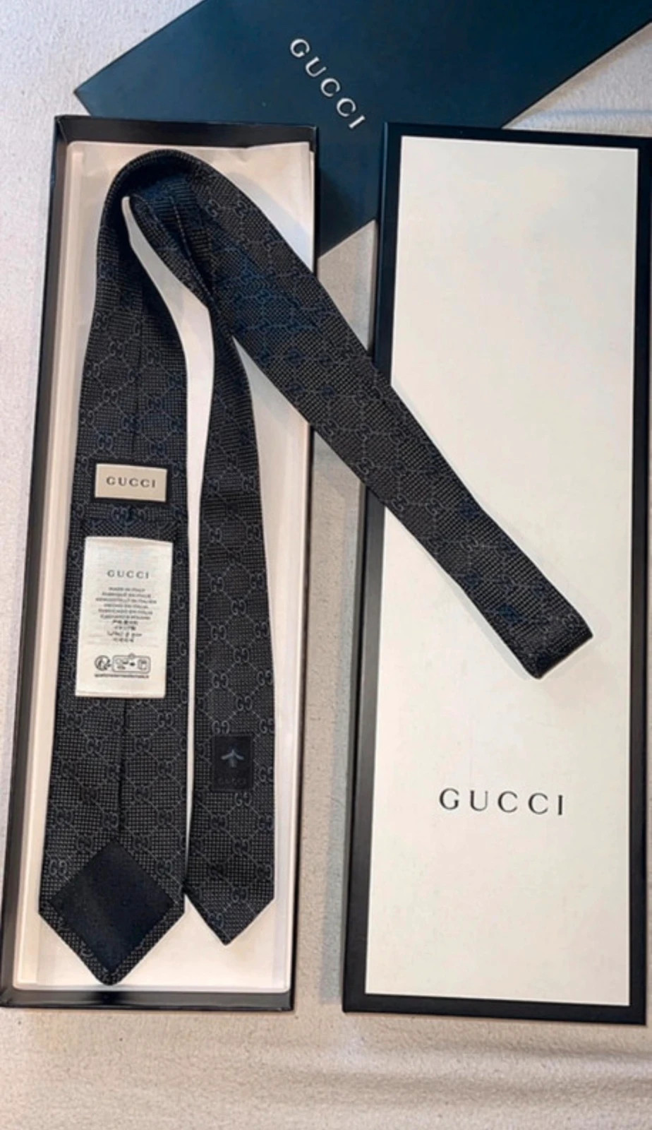 Cravate Gucci authentique en 100% soie – Gucci 2
