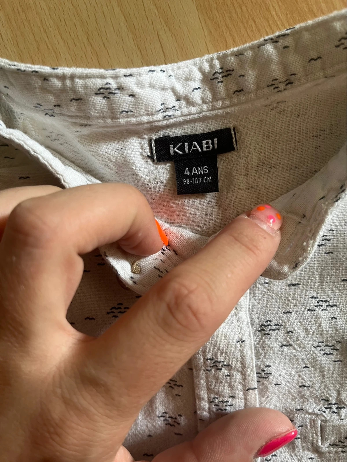 Chemise Garçon – Kiabi – taille 4 ans / 104 cm 2