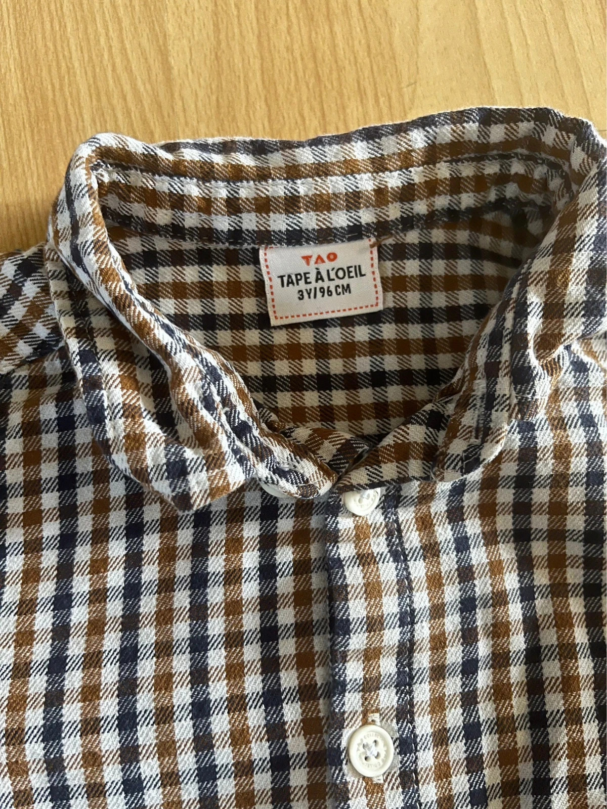 Chemise garçon – Tape à l'œil – taille 3 ans / 98 cm 2
