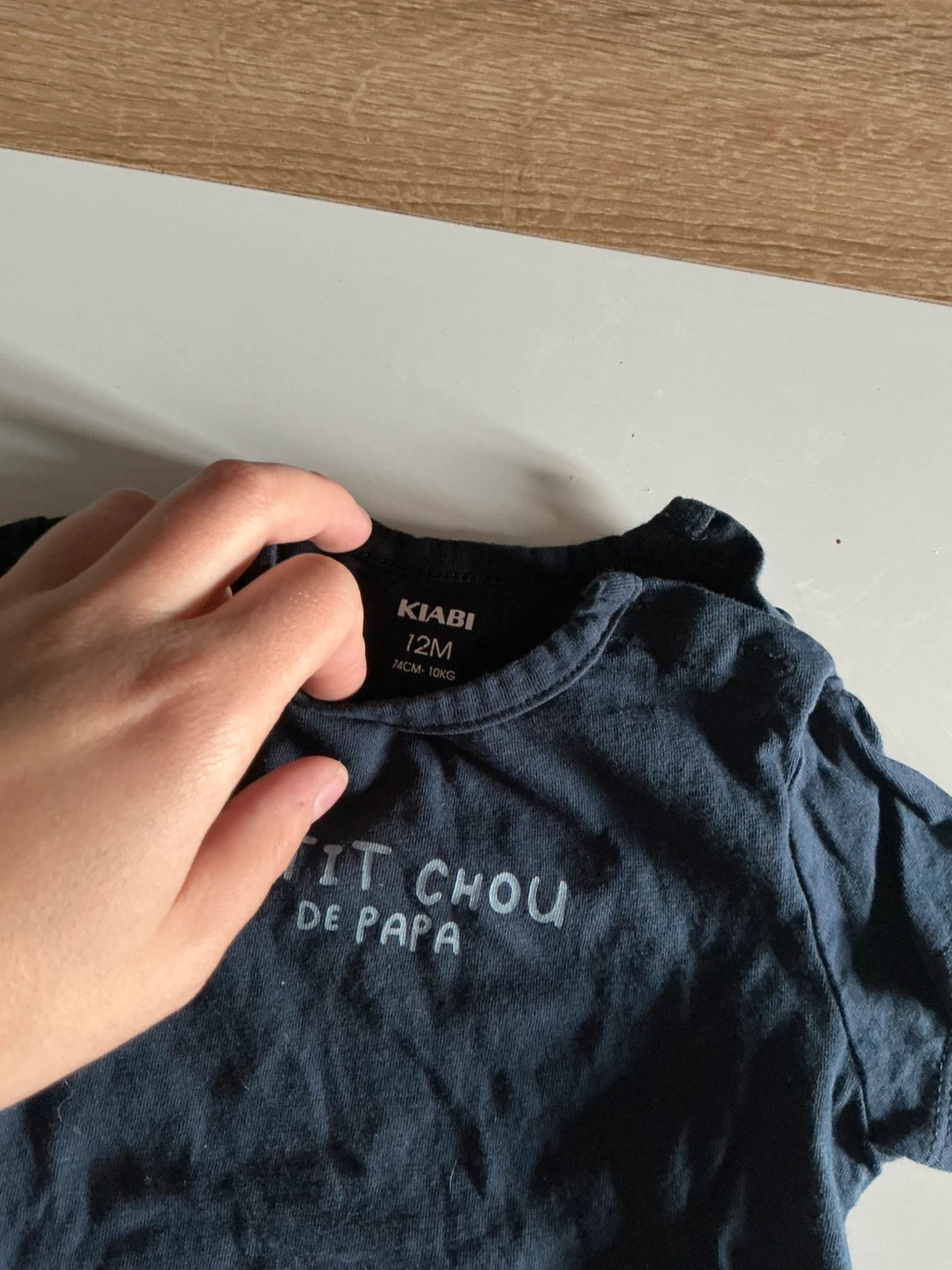 T-shirt garçon – Kiabi – taille 12-18 mois / 80 cm 2