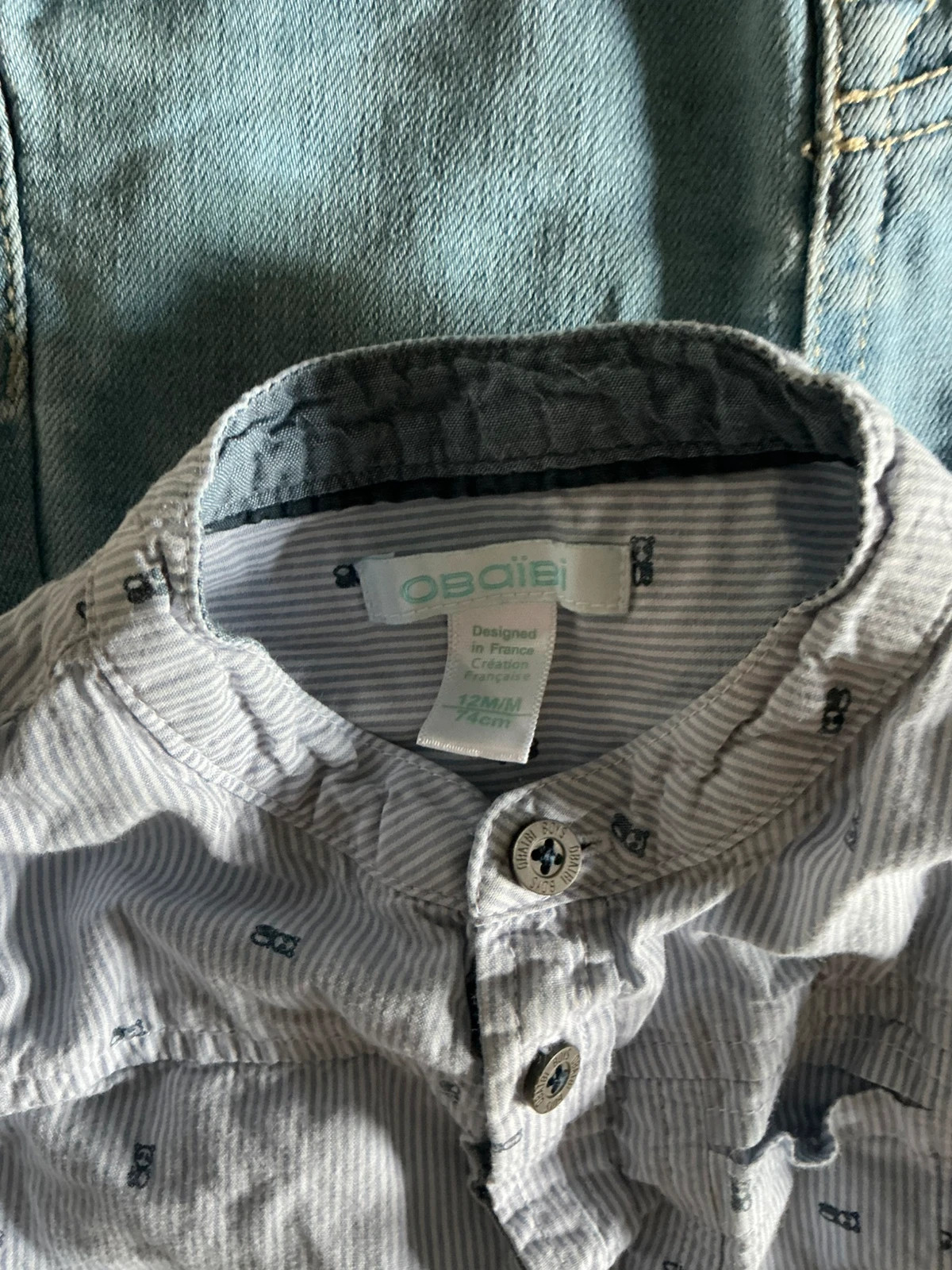 Ensemble, garçon – Okaïdi – taille 12-18 mois / 80 cm 2