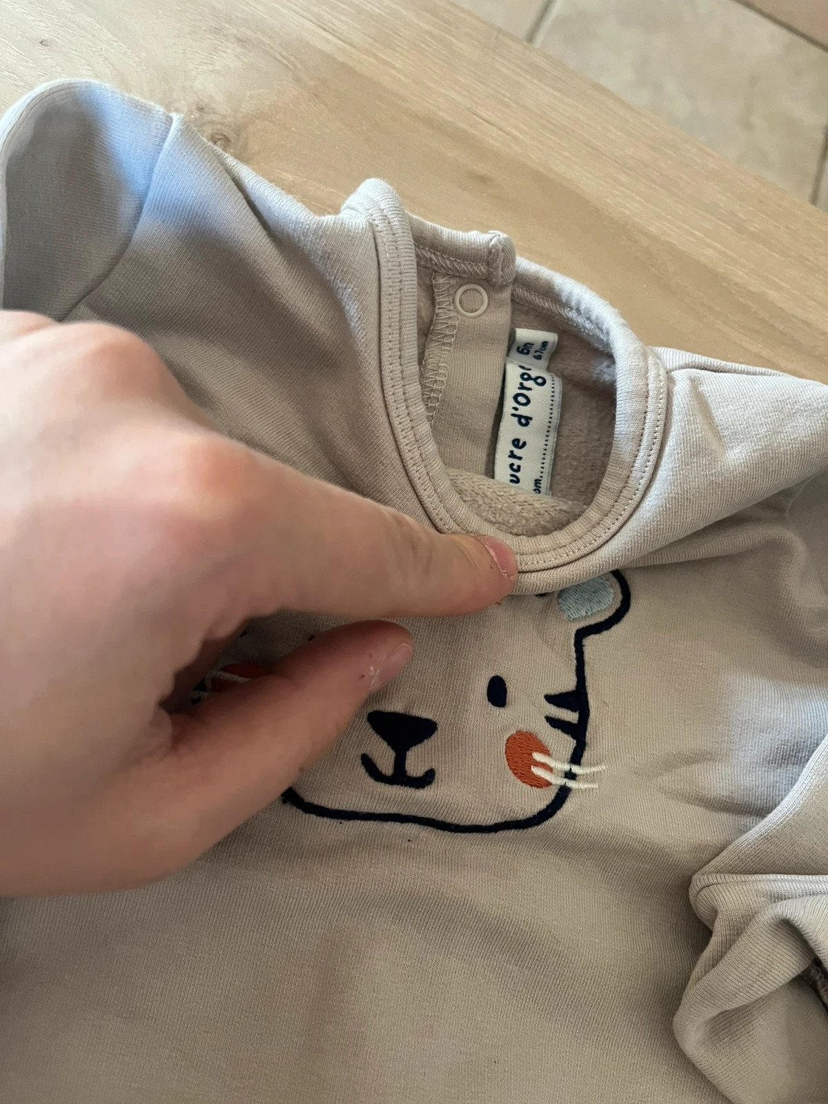 Pull garçons – Boîte À Malices – taille 6-9 mois / 68 cm 3
