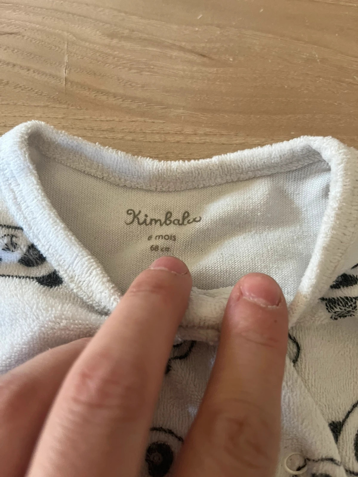 Pyjama Garçons – Kimbaloo – taille 6-9 mois / 68 cm 2