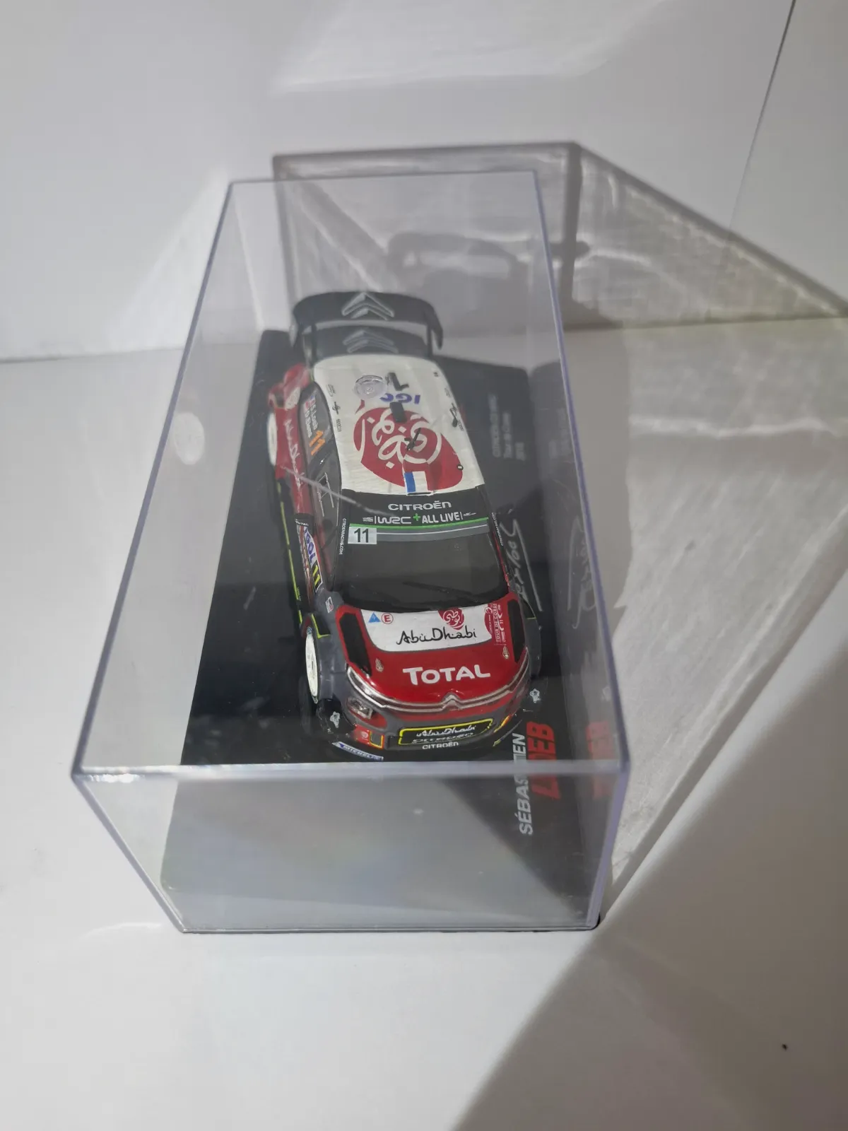 Voiture miniature Citroën C3 WRC Loeb Tour de Corse 2018 – Citroën 7