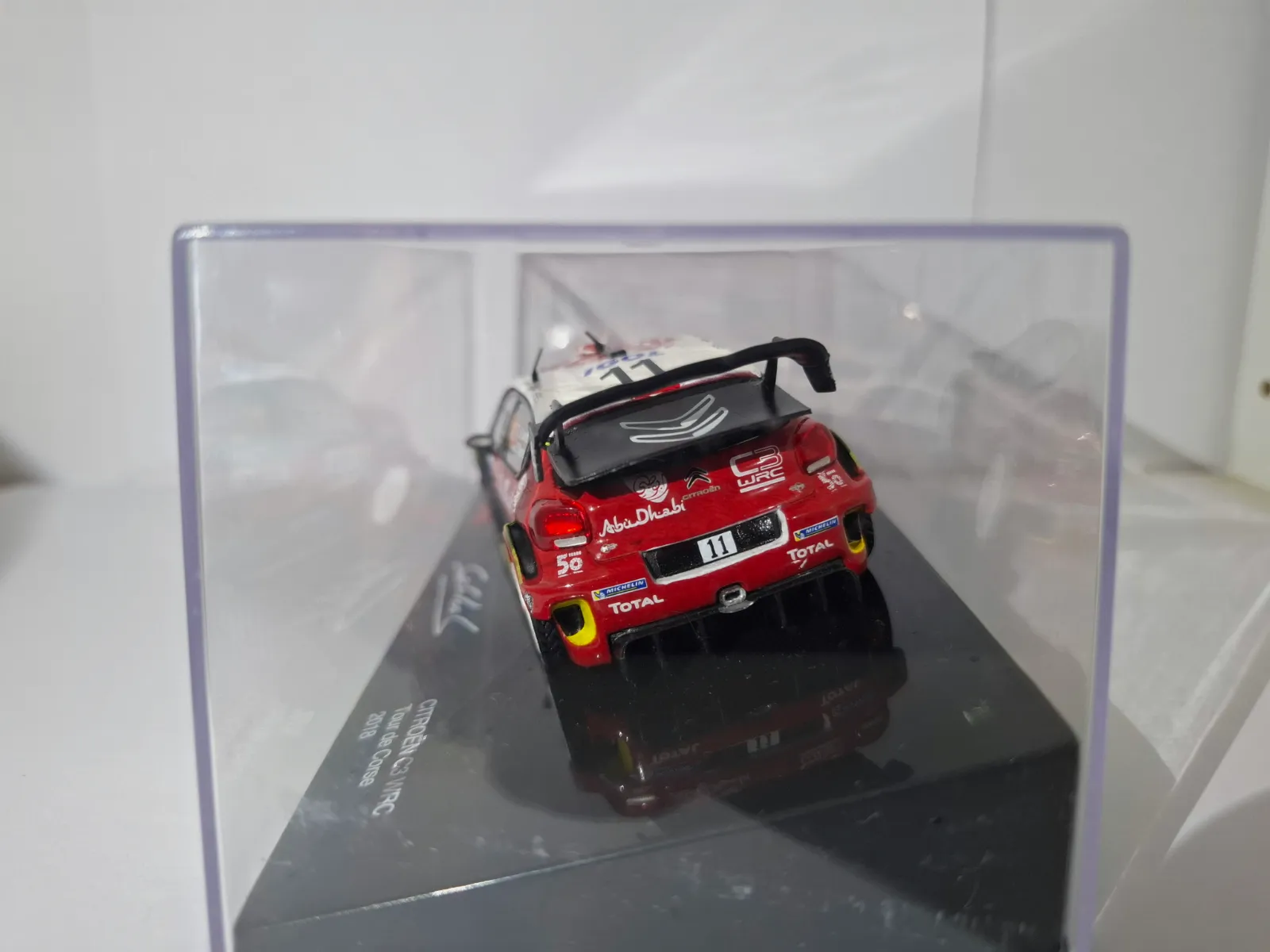 Voiture miniature Citroën C3 WRC Loeb Tour de Corse 2018 – Citroën 2