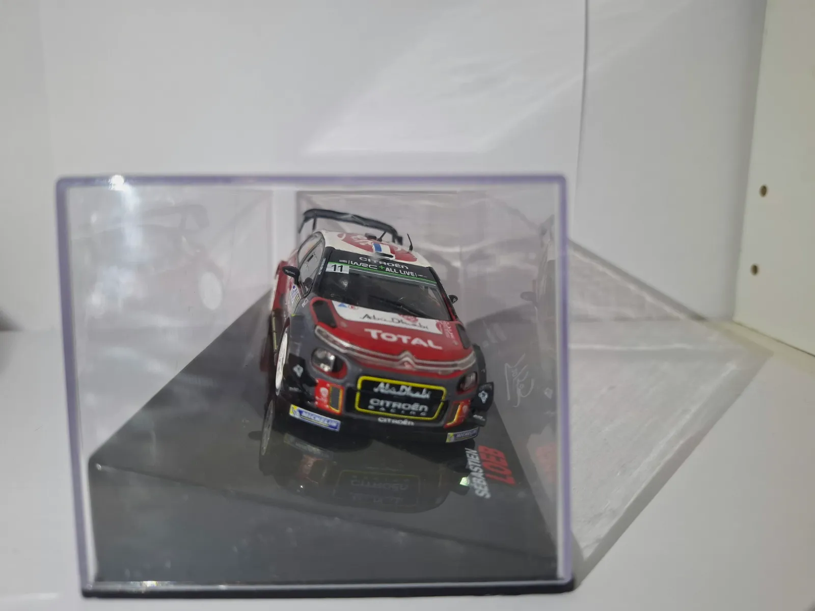 Voiture miniature Citroën C3 WRC Loeb Tour de Corse 2018 – Citroën 4