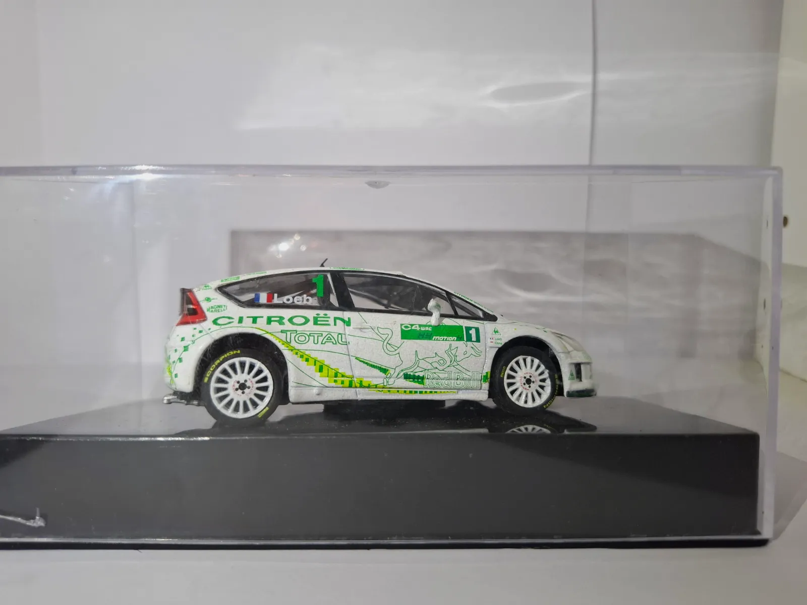 Voiture miniature Citroën C4 HYmotion4 Sébastien Loeb 2008 – Citroën 4