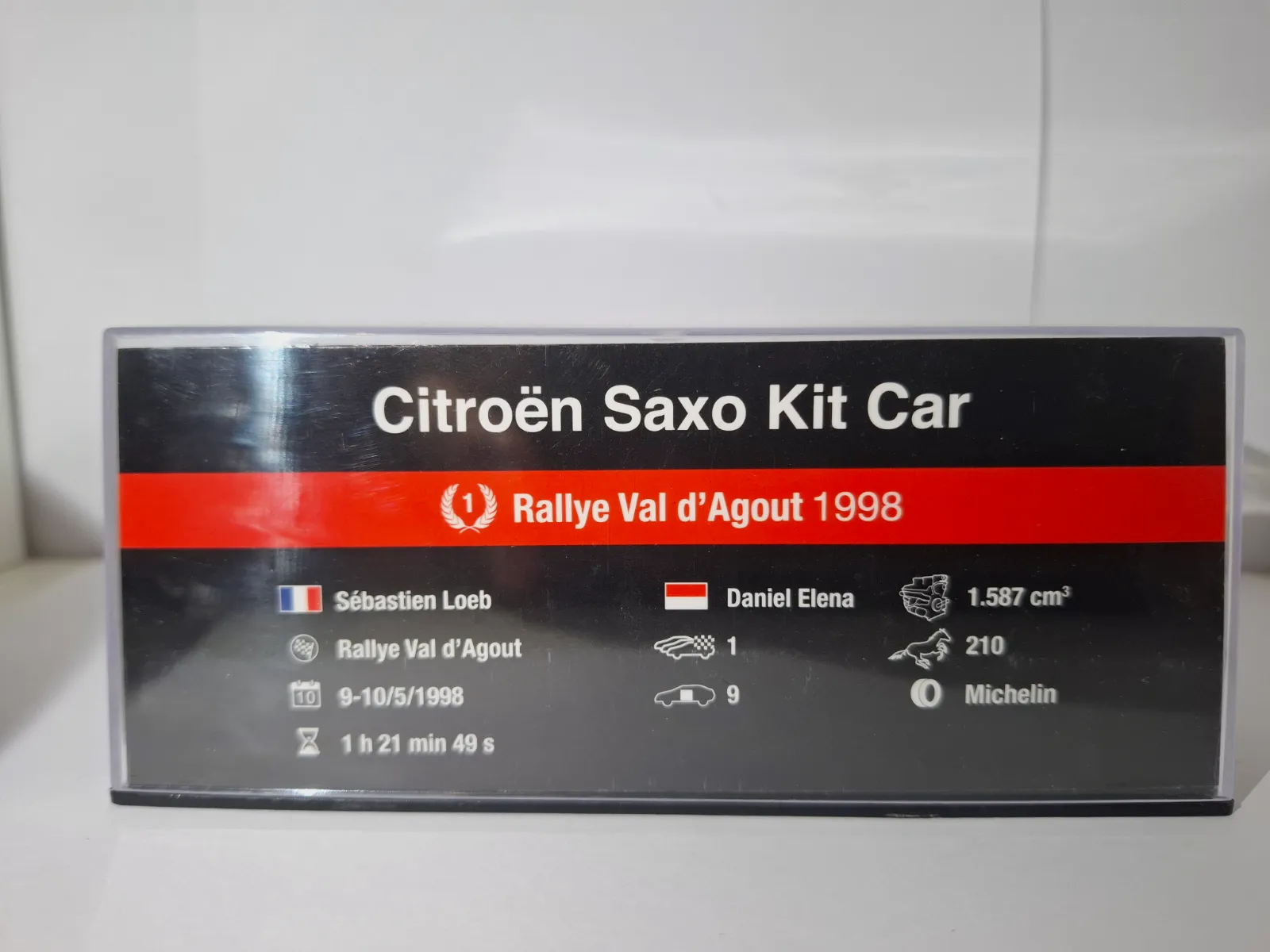 Voiture miniature Citroën Saxo Kit Car Sébastien Loeb 1998 – Citroën 3