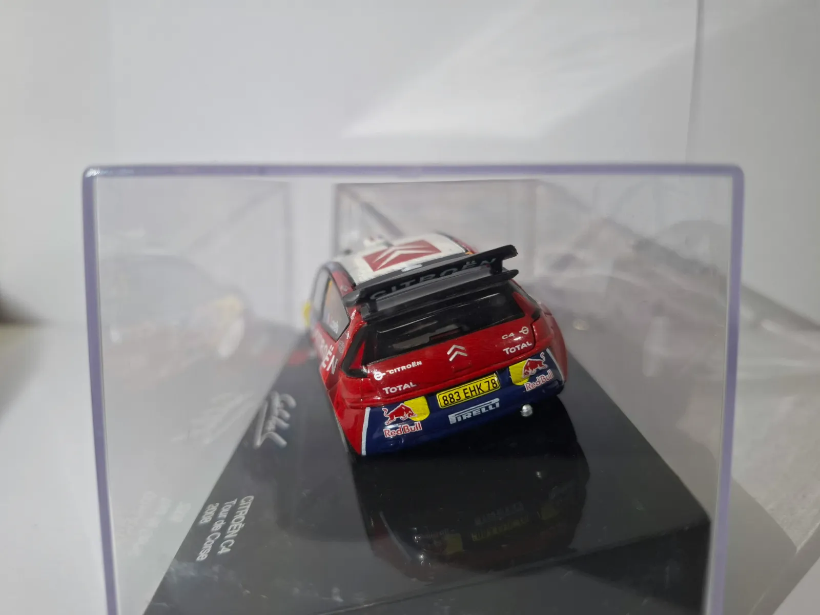 Voiture miniature Citroën C4 WRC Sébastien Loeb Tour de Corse 2008 – Citroën 2