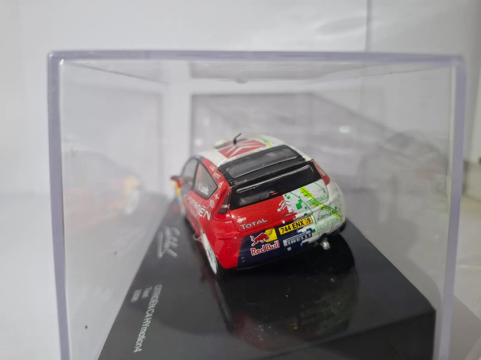 Voiture miniature Citroën C4 HYmotion4 Sébastien Loeb 2008 – Citroën 3