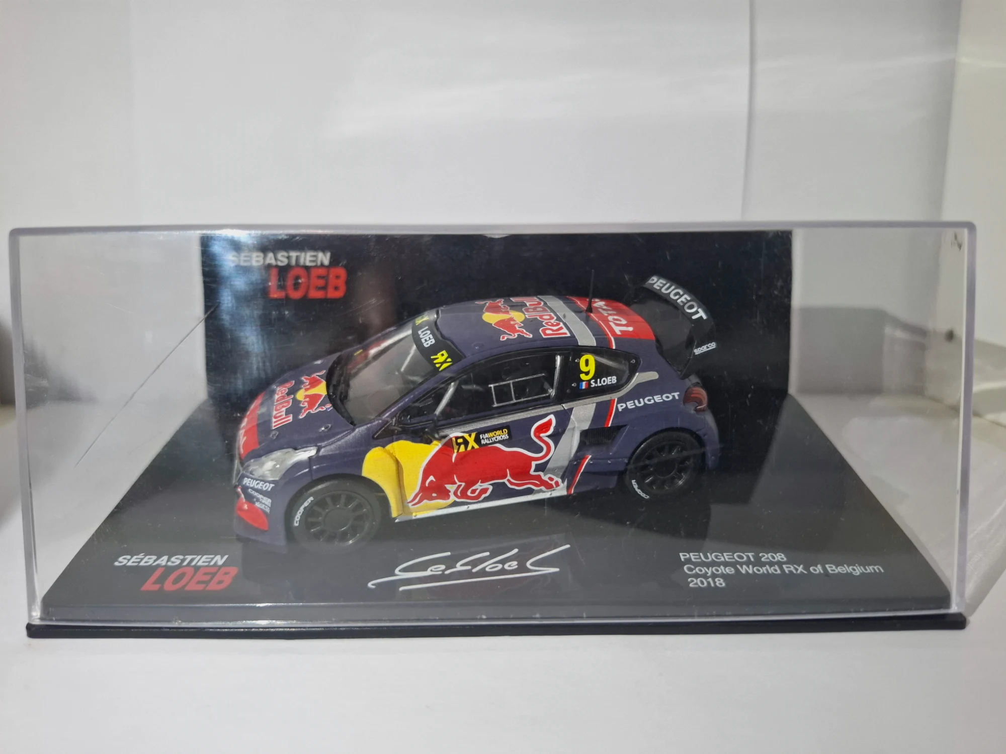 Voiture miniature Peugeot 208 WRX Sébastien Loeb 2018 – Peugeot