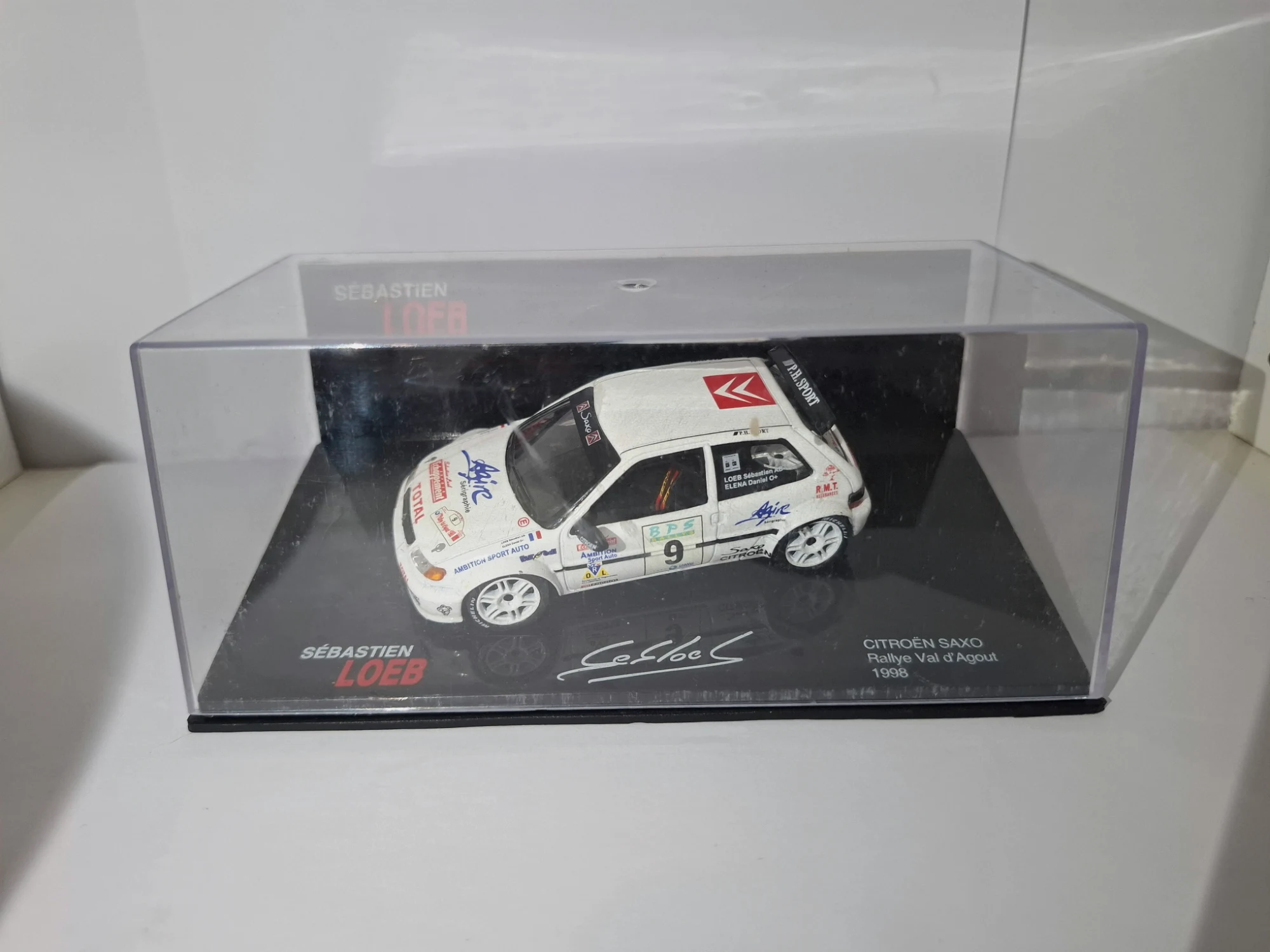 Voiture miniature Citroën Saxo Kit Car Sébastien Loeb 1998