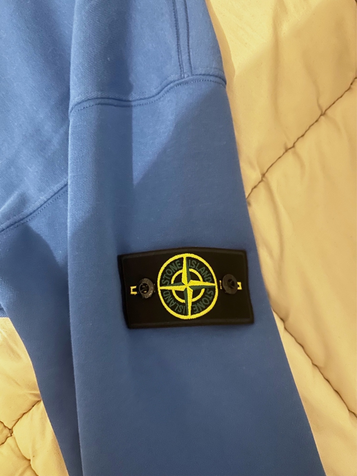 Stone Island sweat à capuche bleu roi taille XL – Stone Island – taille XL 4