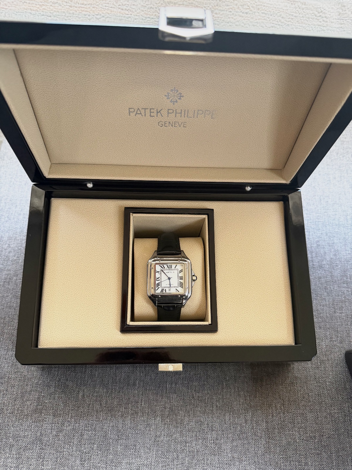 Boîte à montre en bois Patek Philippe Genève – Patek Philippe – taille Taille unique 7
