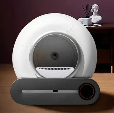 Bac à litière autonettoyant pour chat,