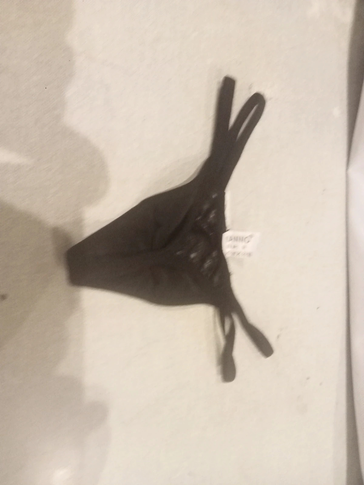 Jolie string noir Neuf marque channo – Channo – taille S / 36 / 8 2