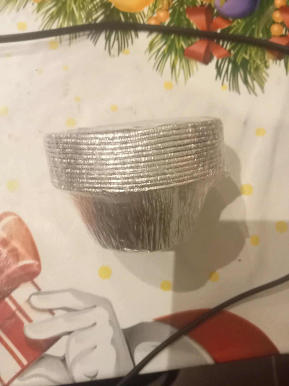 12 Petit ramequins en aluminium