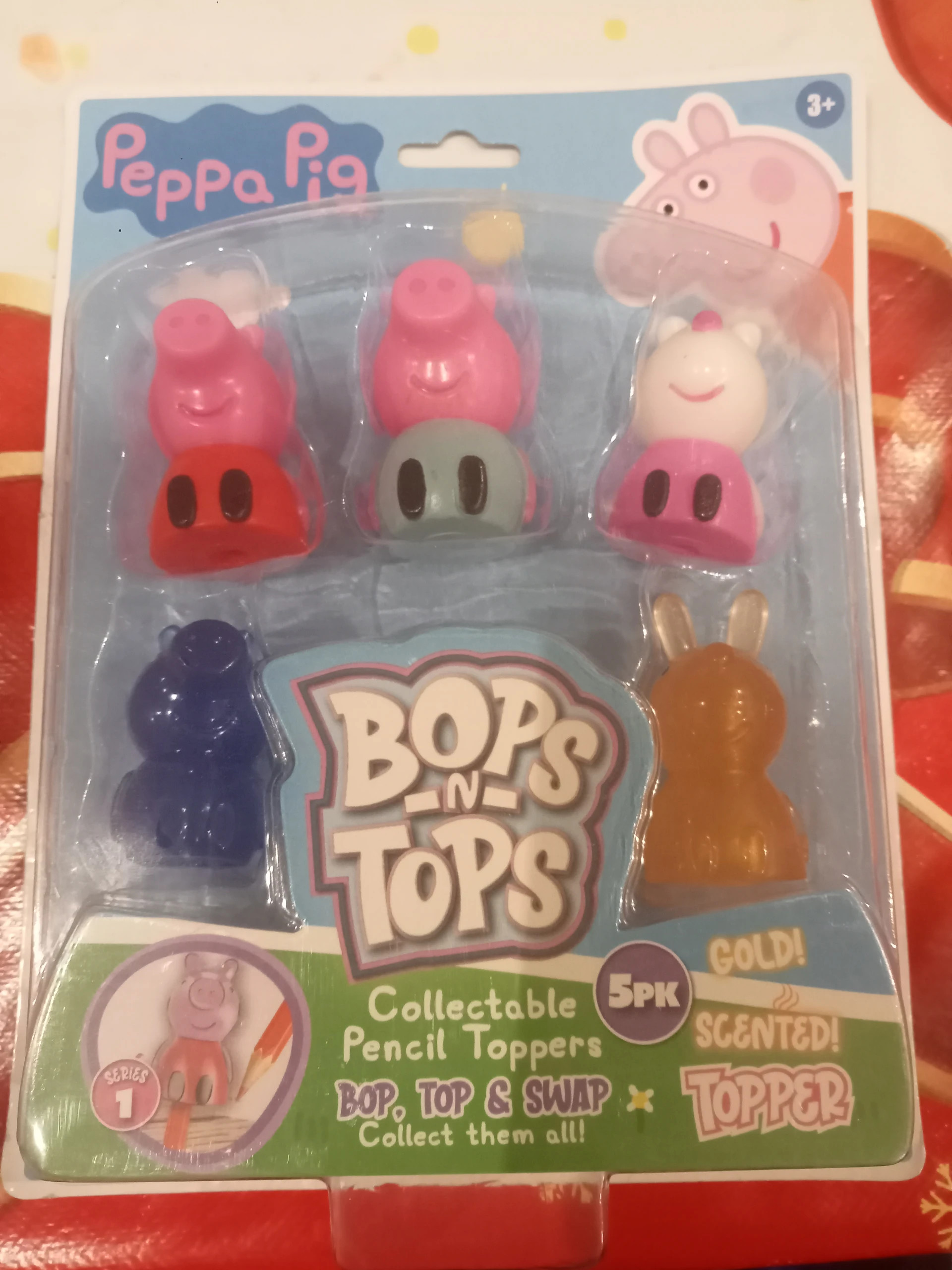 5 figurine peppa pig