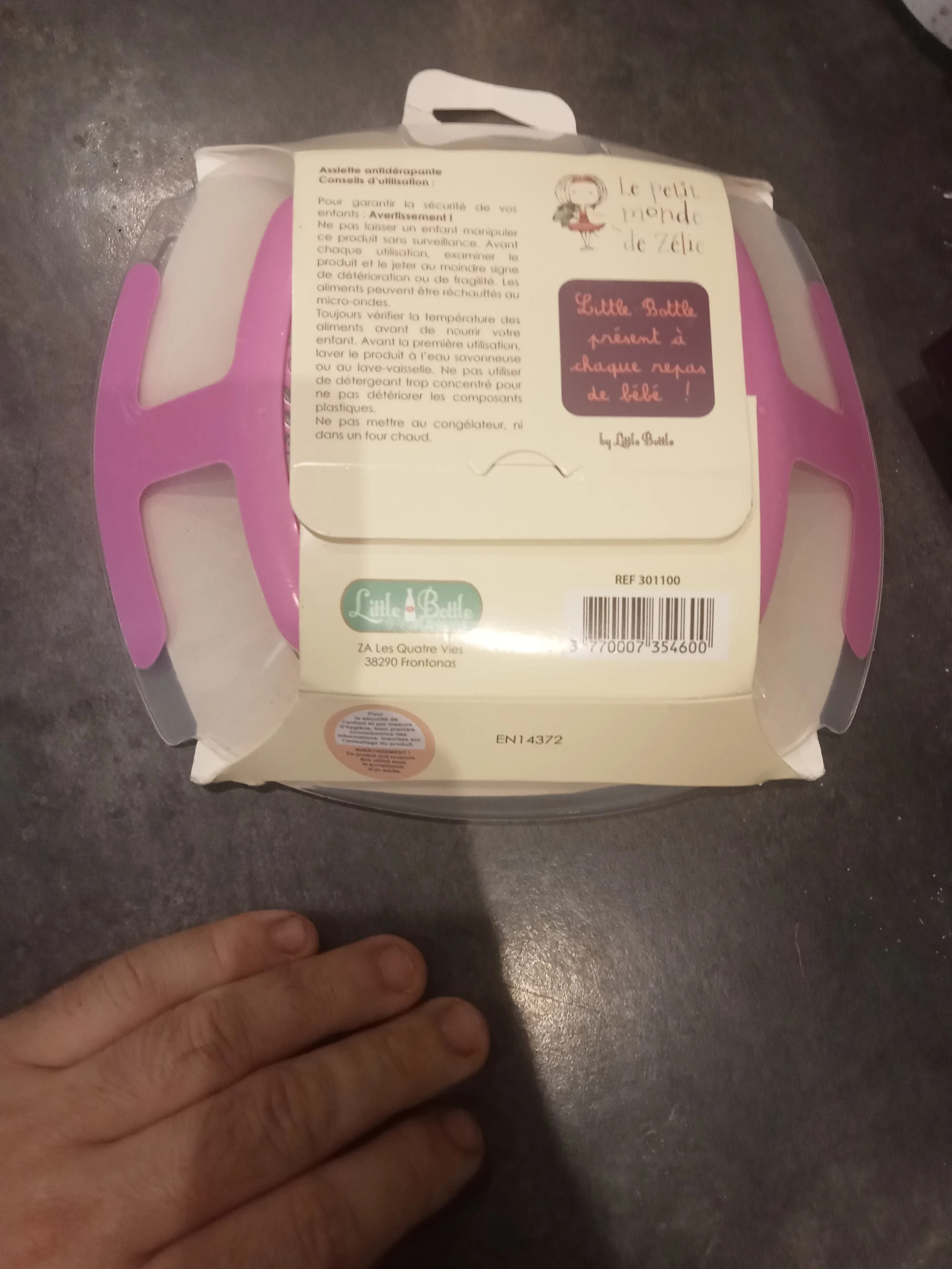 Assiette Antidérapante 2