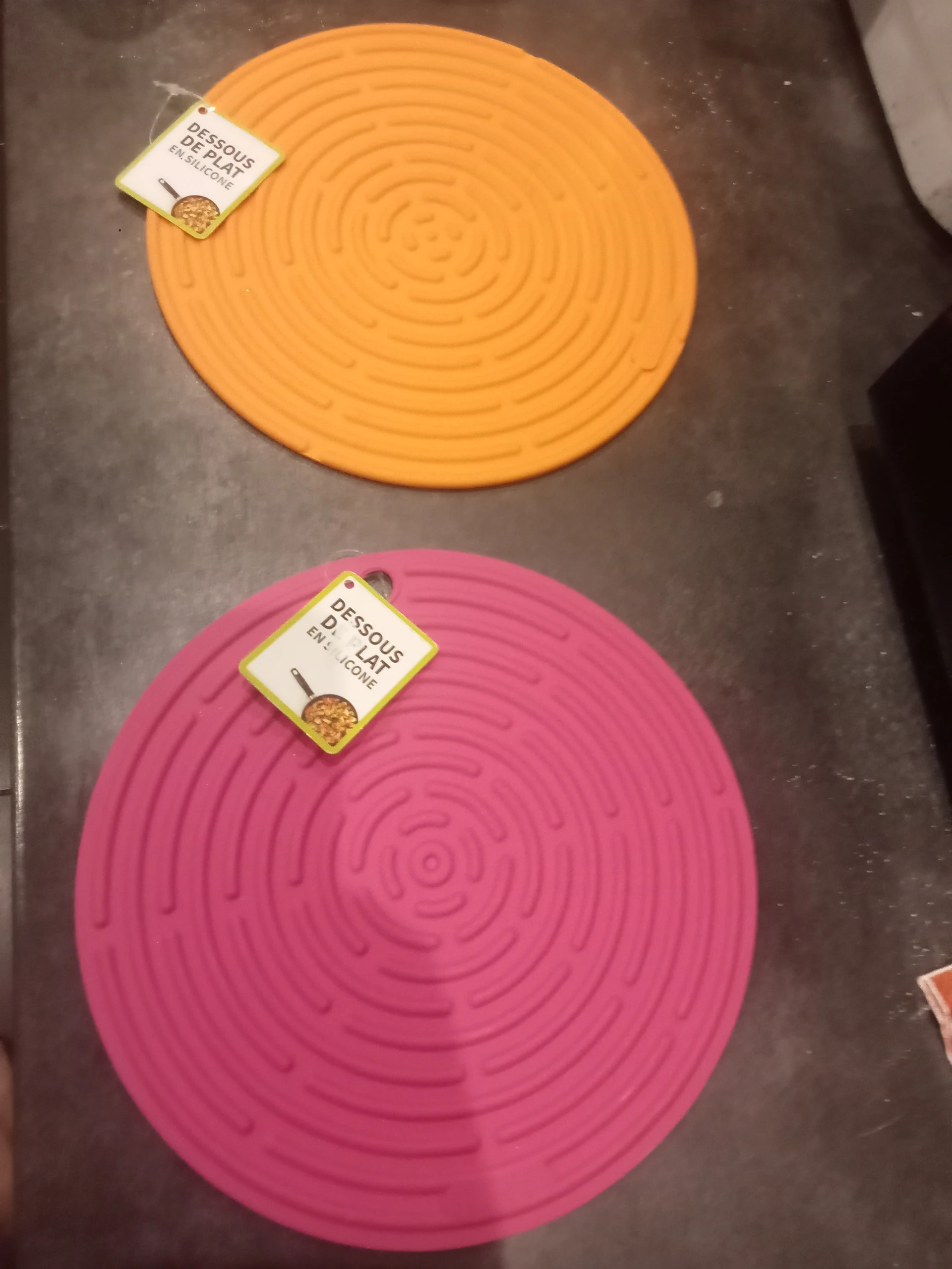 Lots de 2 sous plats
