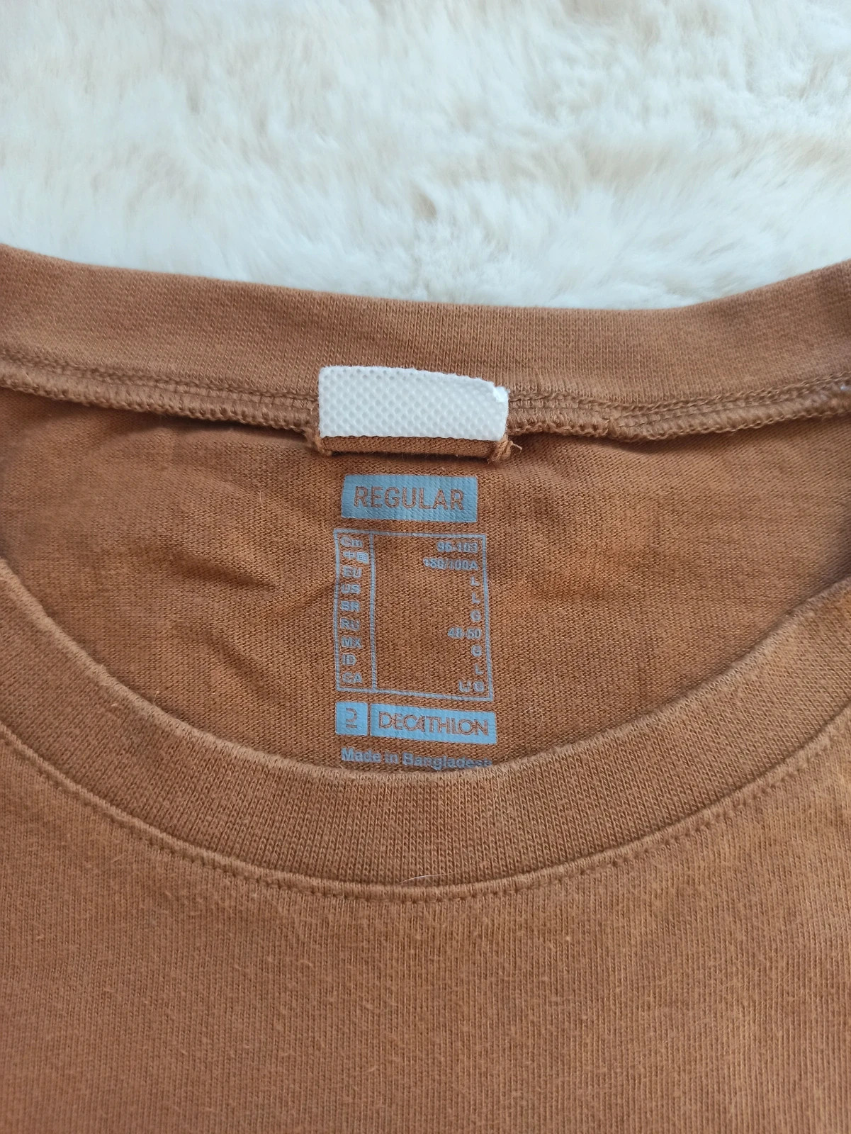 👕 T-shirt Decathlon Regular – Marron – Taille L – Decathlon – taille L 4