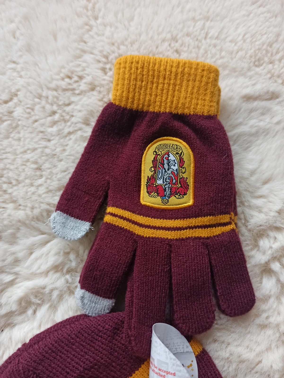 ensemble bonnet et gants tactiles harry potter - gryffondor – Harry Potter 4