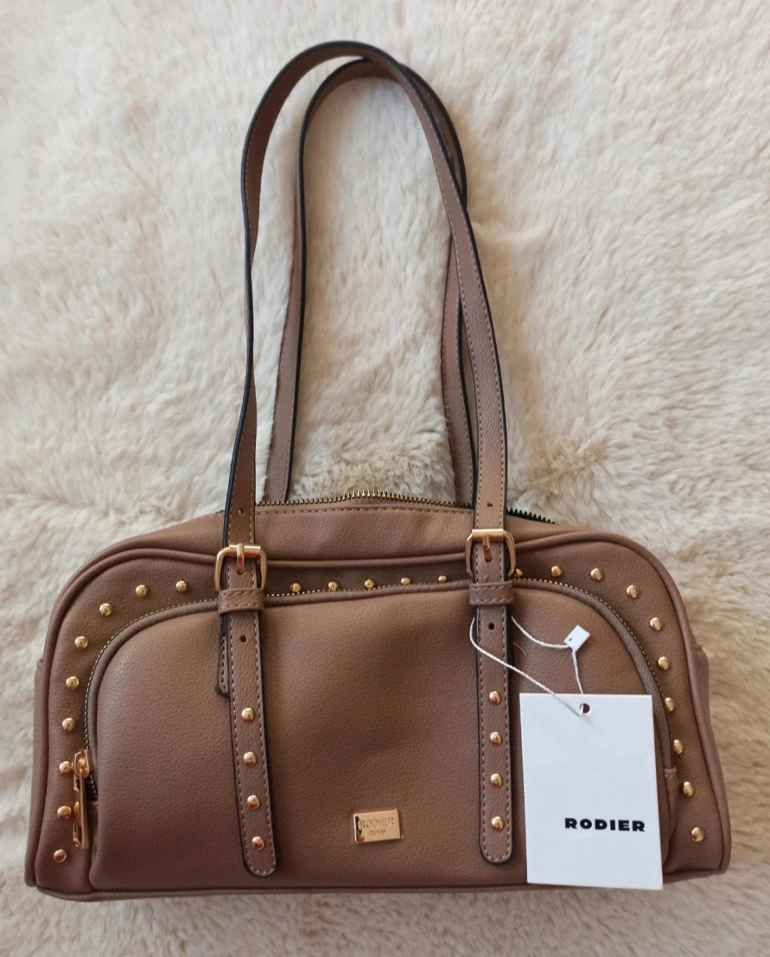 👜 Magnifique Sac à Main Porté Épaule "Bowling" - Rodier Paris (dernier prix) – Rodier 4