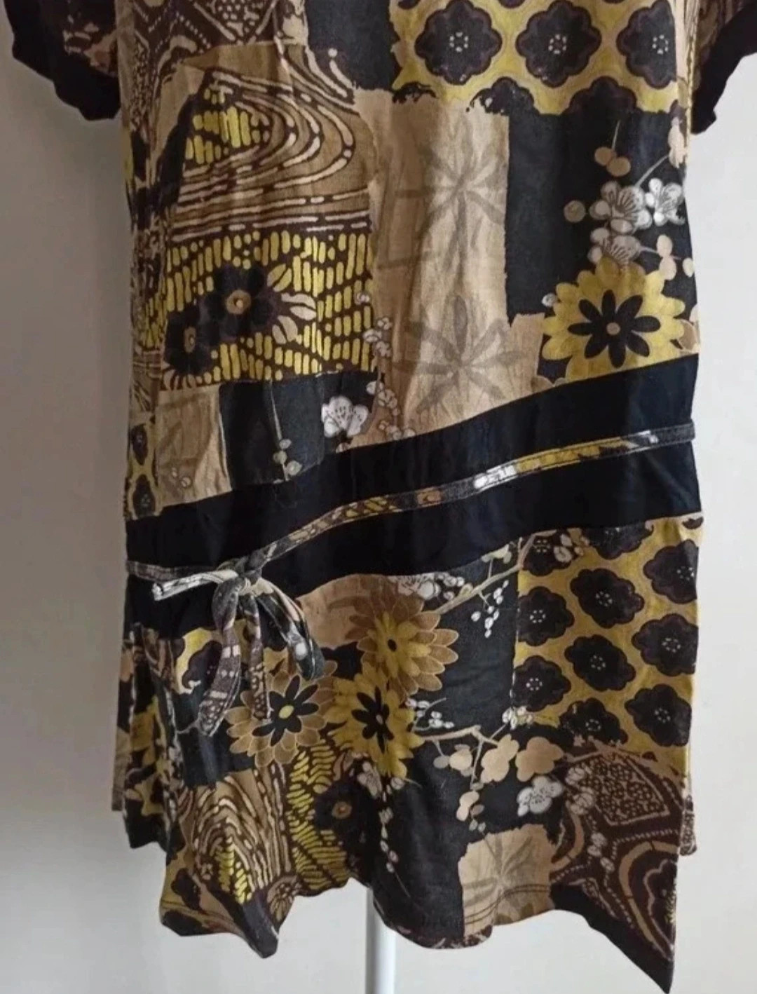 🌼🤎 Blouse Afibel – Taille 46/48 – Imprimé patchwork fleuri 🤎🌼 – Afibel – taille XXXL / 46 / 18 3