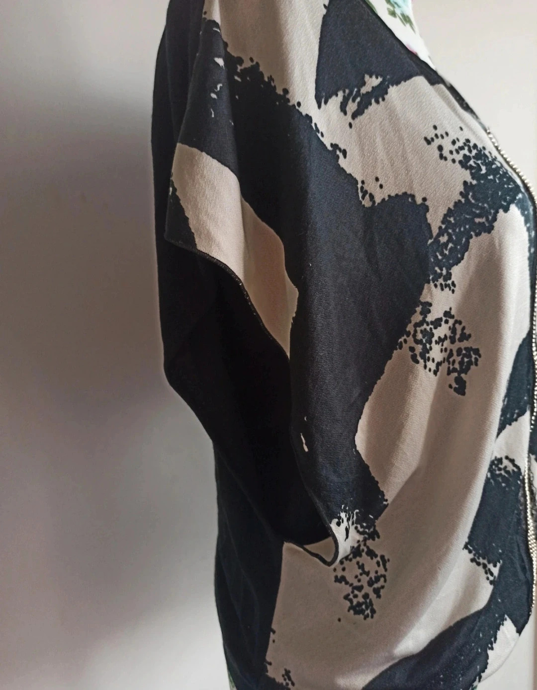🖤🤍 Magnifique blouse imprimée – Taille estimée 36 – sans étiquette – taille S / 36 / 8 3