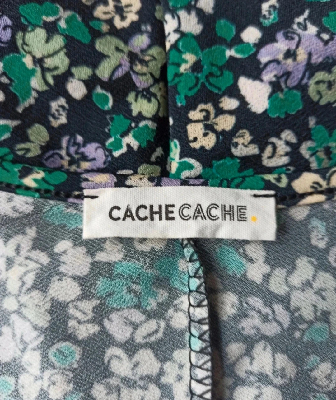 🌸 Blouse Cache Cache Fleurie Décolleté Croisé – Taille S/36 – Cache Cache – taille S / 36 / 8 5