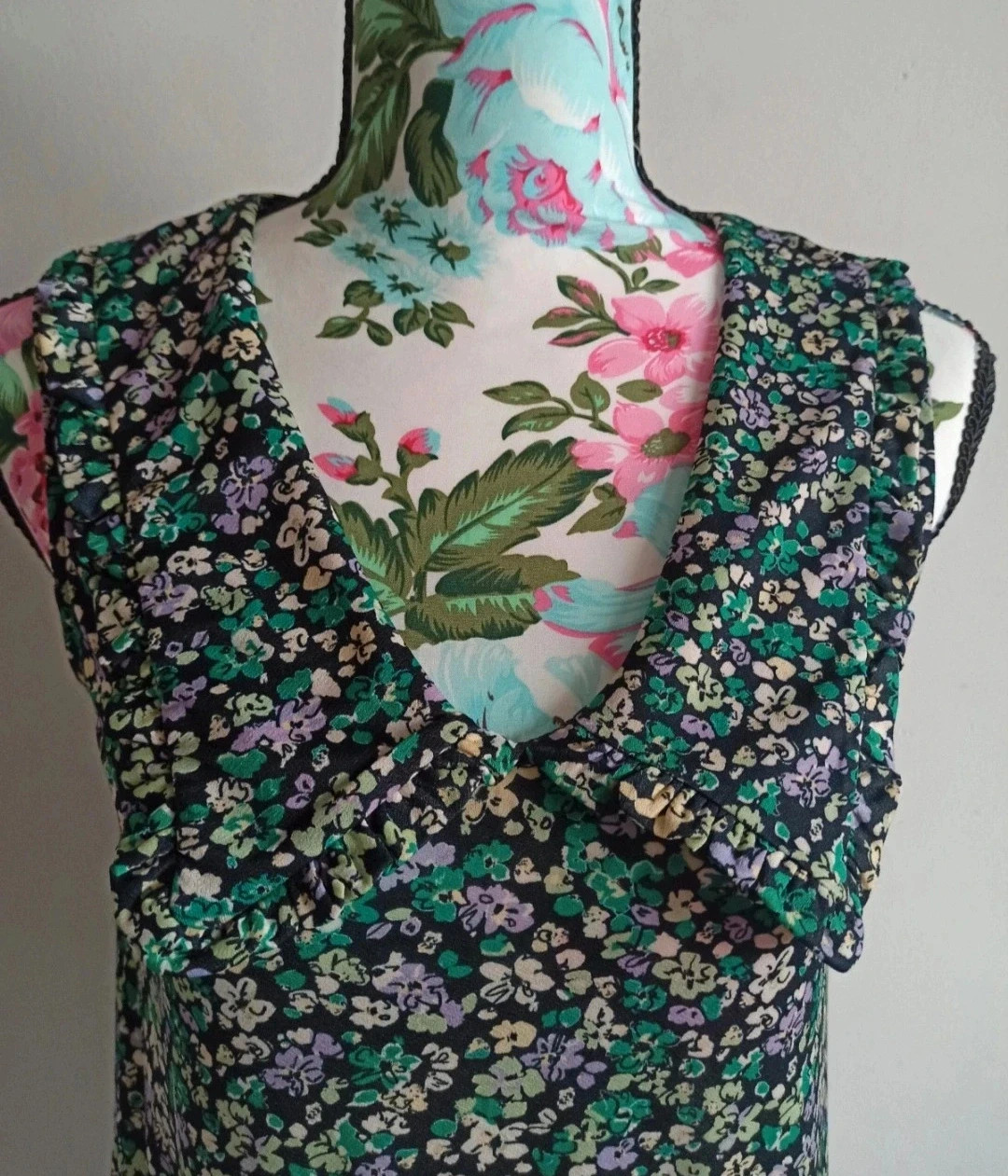🌸 Blouse Cache Cache Fleurie Décolleté Croisé – Taille S/36 – Cache Cache – taille S / 36 / 8 3