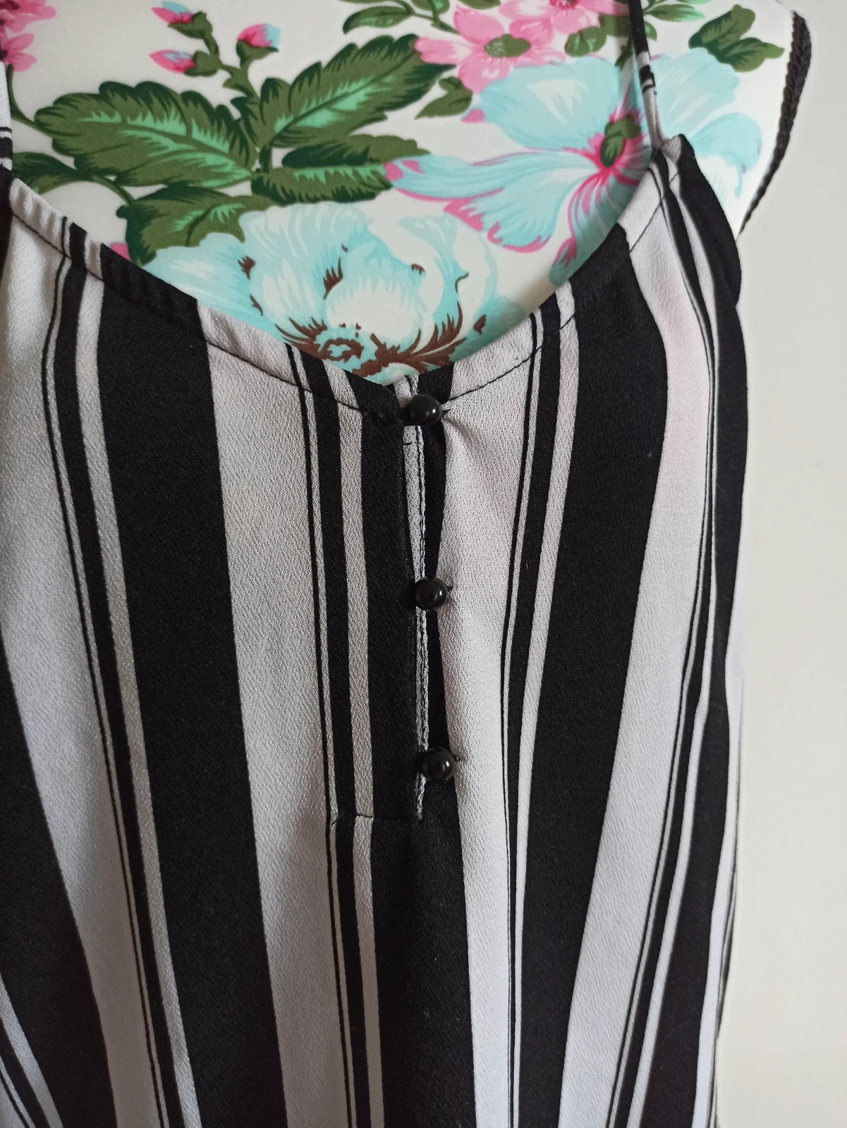 Débardeur Jennyfer noir & blanc à bandes taille M 38 – Jennyfer – taille M / 38 / 10 2