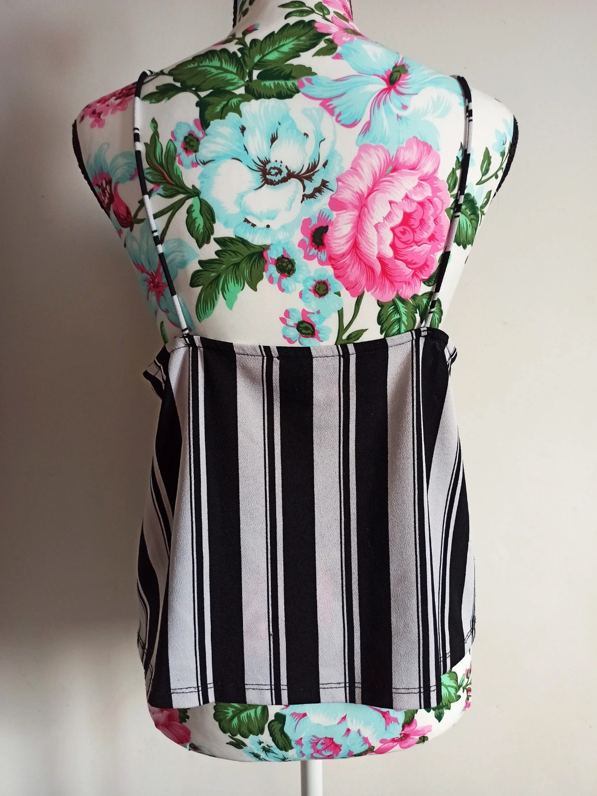 Débardeur Jennyfer noir & blanc à bandes taille M 38 – Jennyfer – taille M / 38 / 10 3