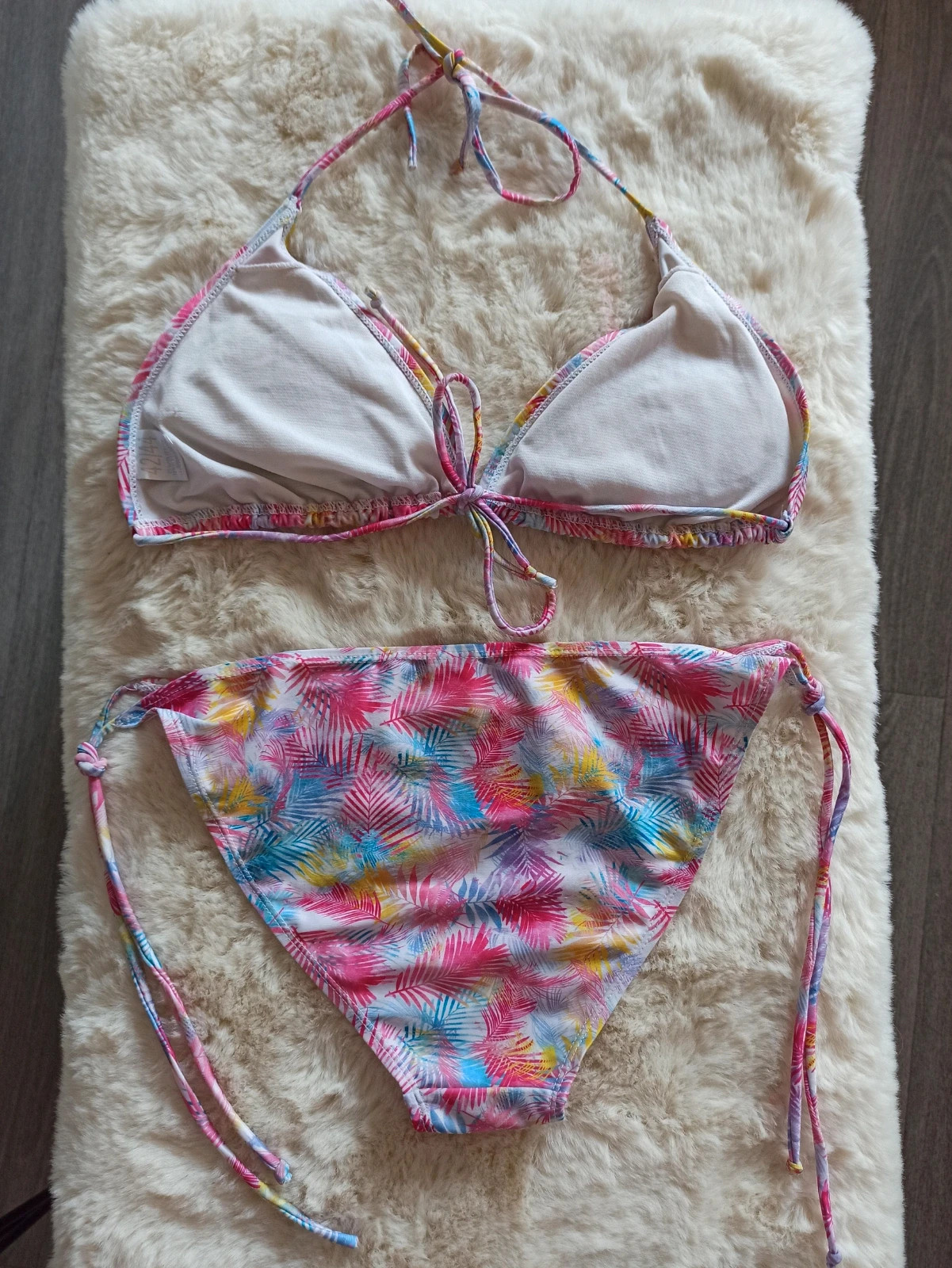 👙 Maillot de bain triangle 2 pièces – Taille 42 – sans étiquette – taille L / 40 / 12 2