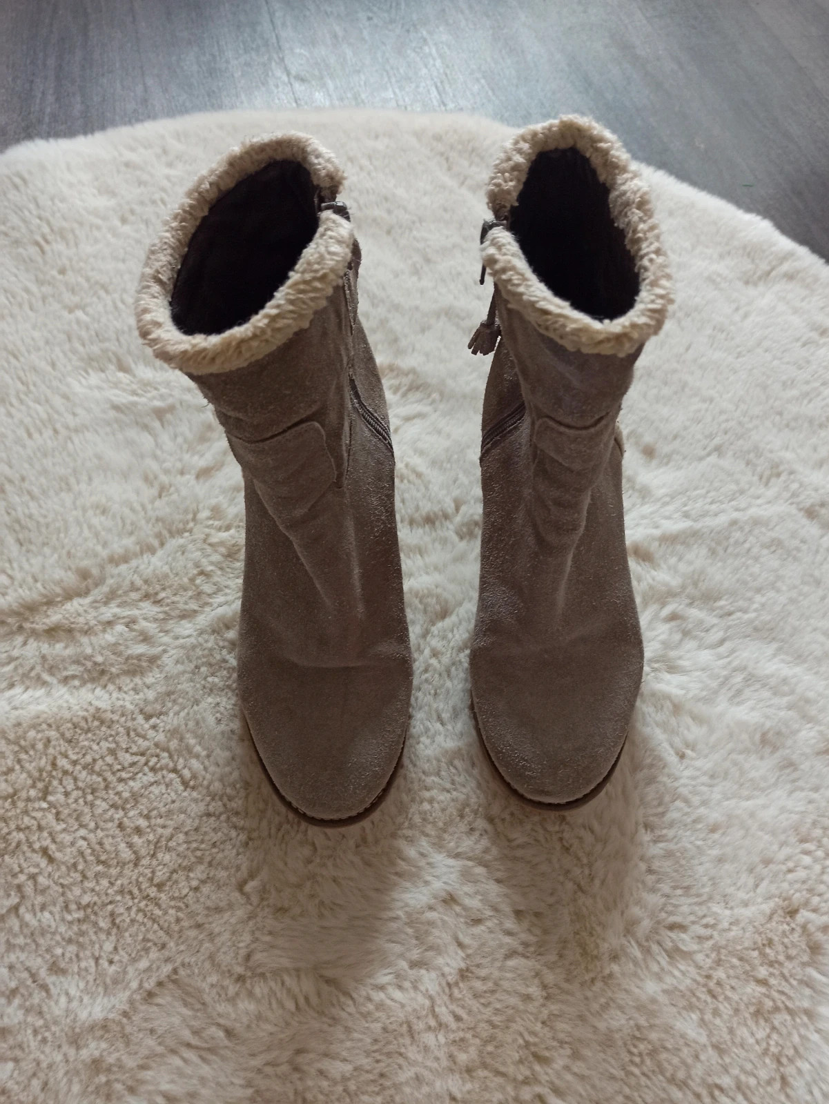 Bottines fourrées Minelli – 100% Cuir – Pointure 38 – Minelli – taille 38 3