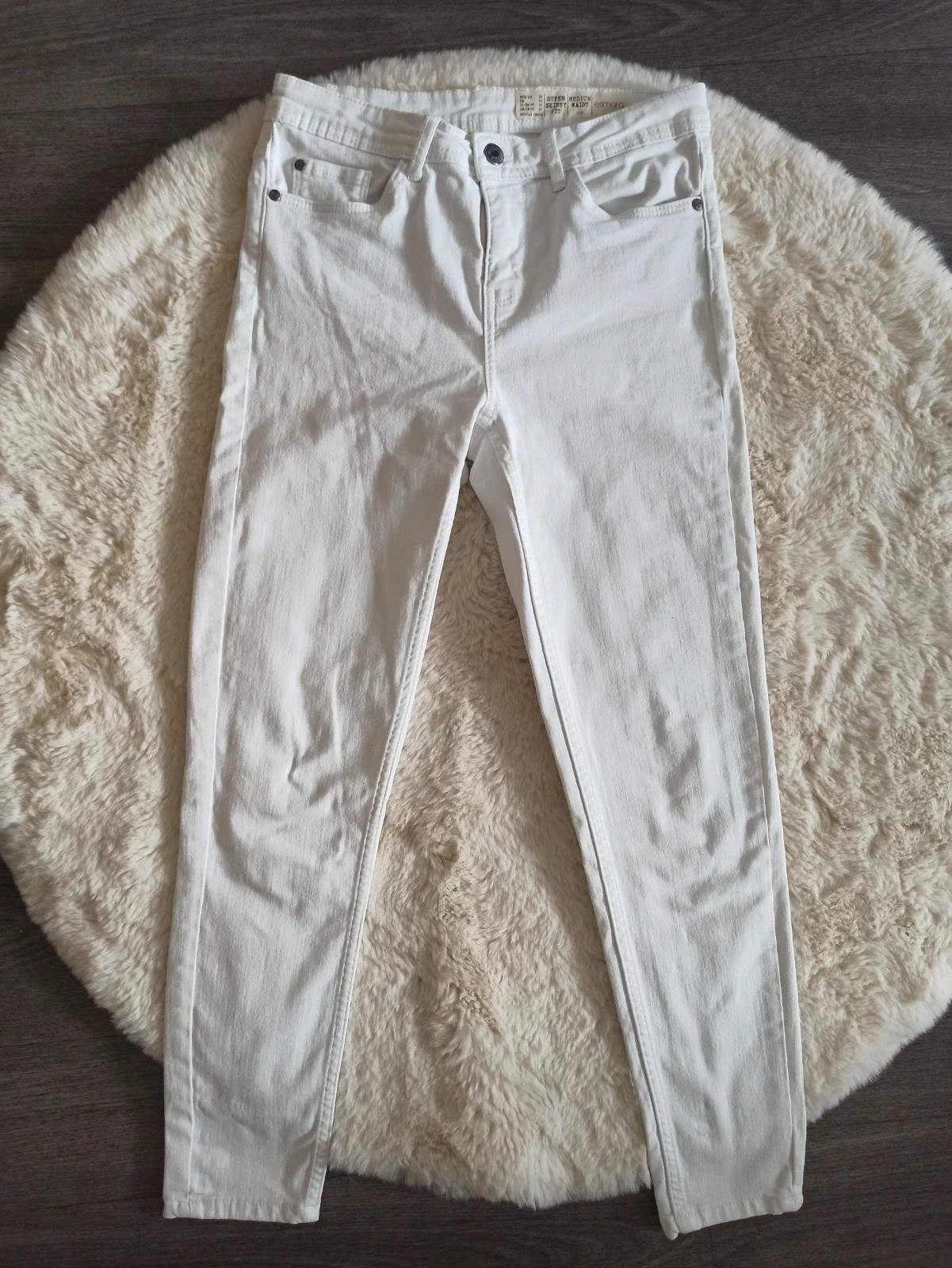 🤍 Jean skinny blanc Esmara – Taille 38 🤍 – Esmara – taille M / 38 / 10 2