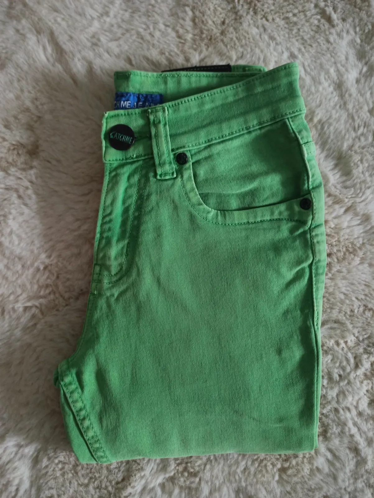 💚 Jean skinny vert – Catch Me Jeans 36💚 – Catch Me – taille 36 2