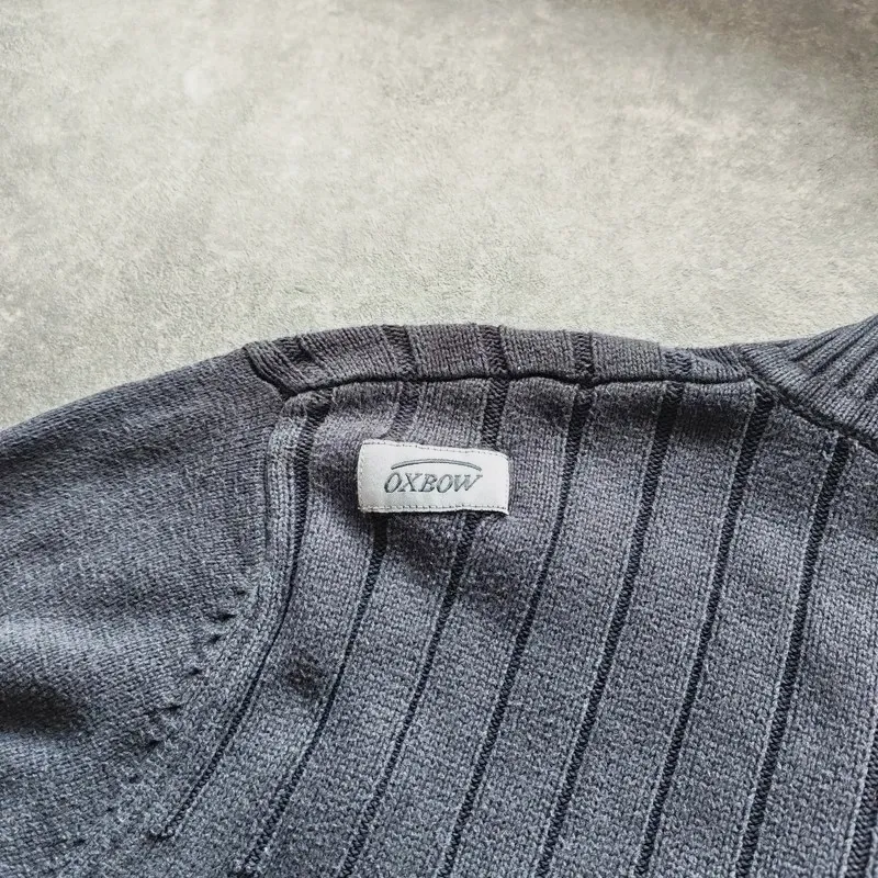 Pull col montant zippé Oxbow gris anthracite – Oxbow – taille S 7