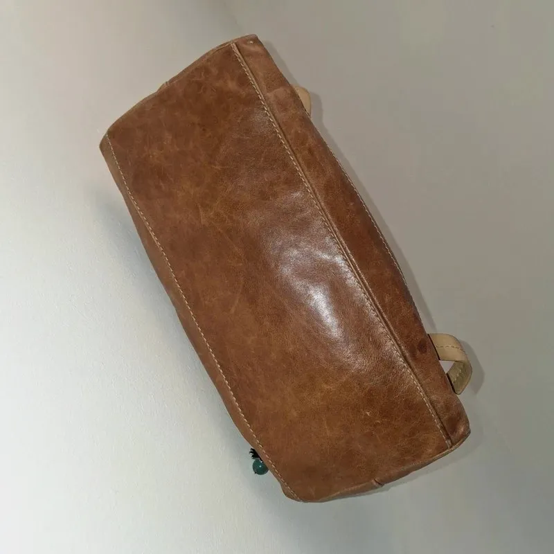 Sac à main en cuir marron Coccinelle – Coccinelle – taille Taille unique 5