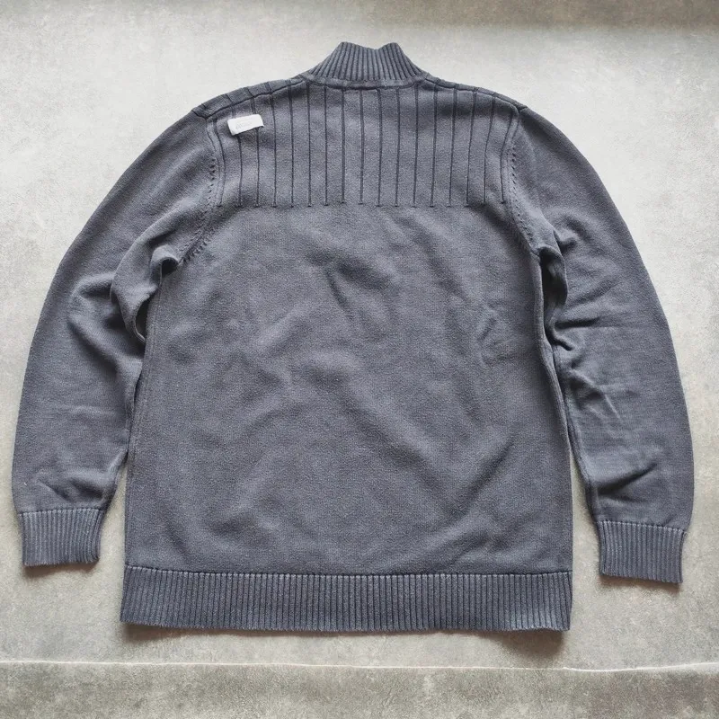 Pull col montant zippé Oxbow gris anthracite – Oxbow – taille S 6