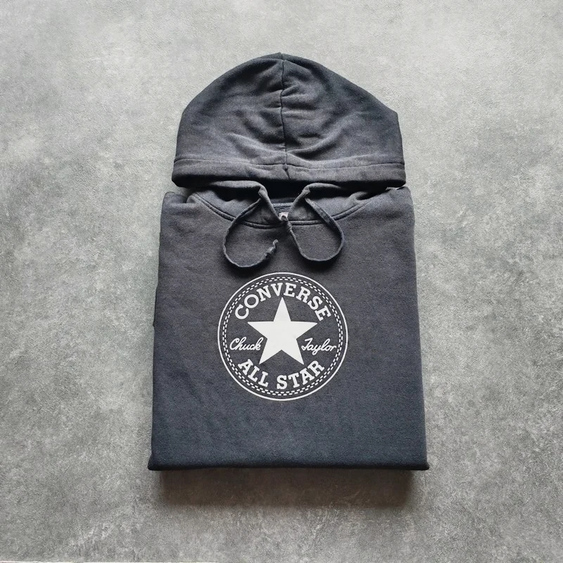 Sweat à capuche Converse All Star noir L Homme